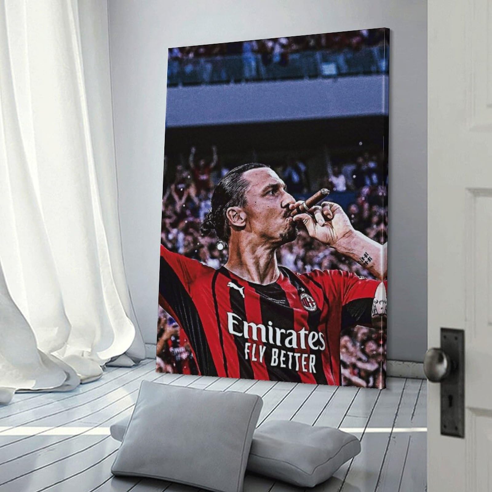 Amazon.co.jp: ズラタンイブラヒモヴィッチポスター壁飾り Footballer